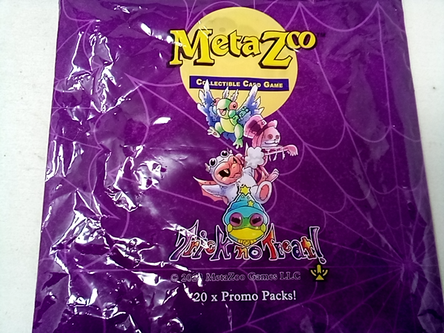 MetaZoo 2022 Trick no Treat Bag Promo Packs With Halloween Mask *READ*