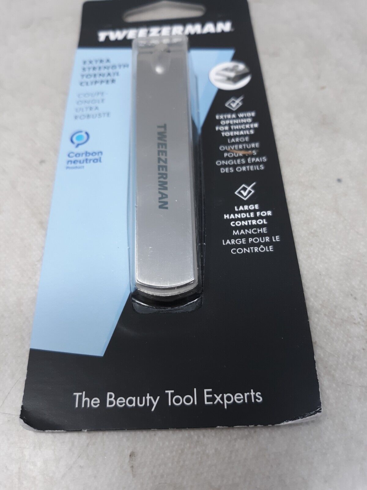 Tweezerman Extra Strength Toenail Clipper Stainless Steel