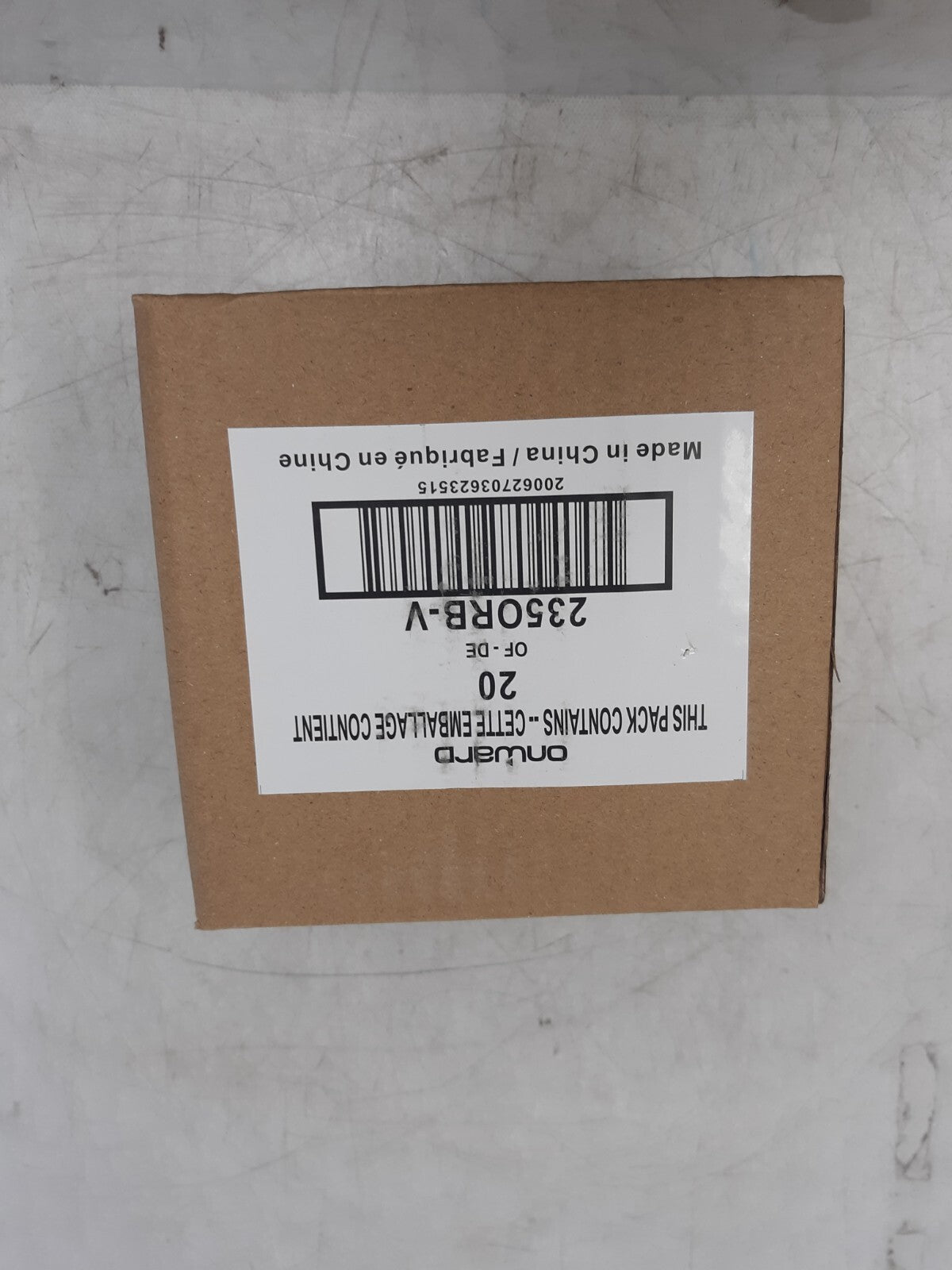 20 Pack Onward 2350RBV Coat Hooks 2-Hook Oil Rubbed Bronze 3-1/2"
