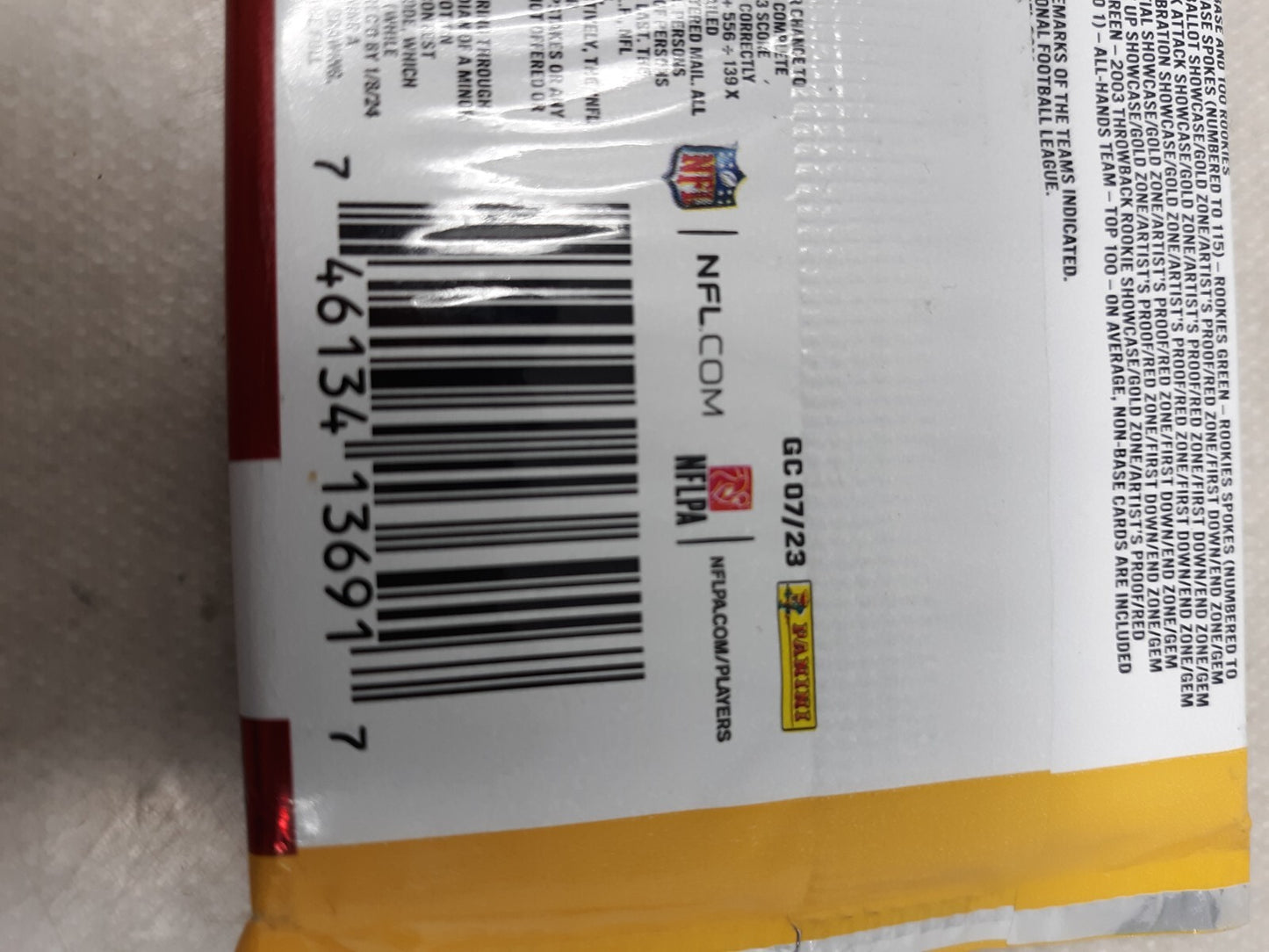 Panini 2023 Score NFL packs