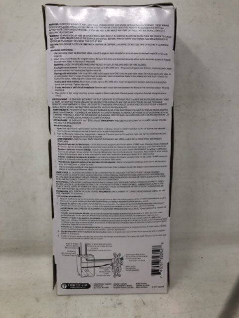 Pass & Seymour 3232WCP Standard Duplex Outlet 15AMP 125V White - 10 Pack