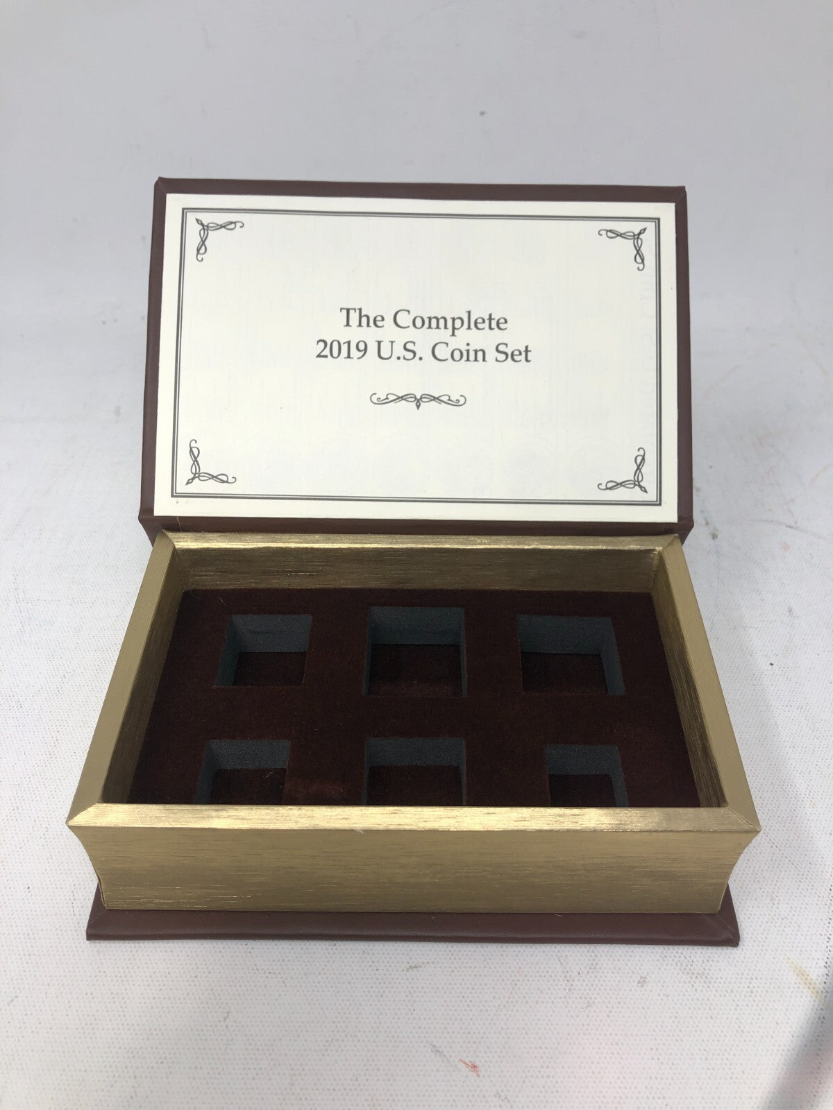 Danbury Mint "The Complete 2019 U.S. Coin Set" ~ BOOK ALBUM ONLY, *NO COINS!*