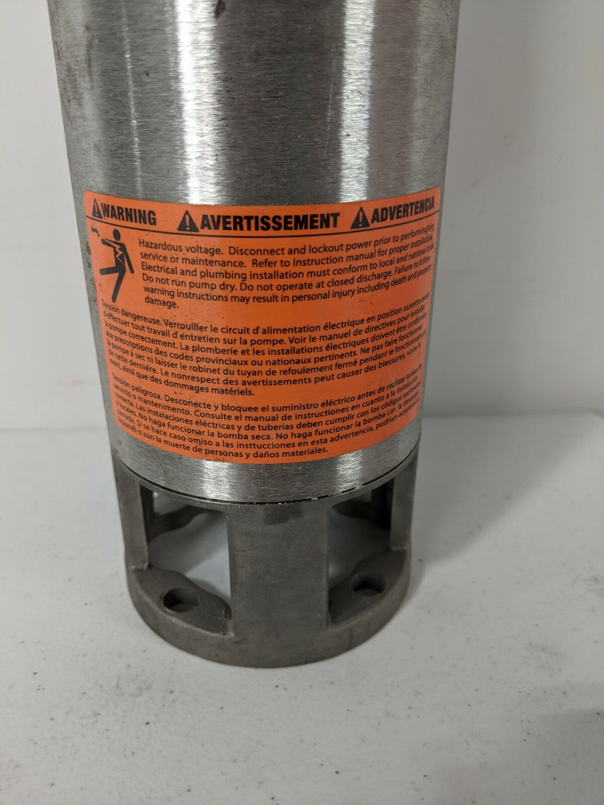 Goulds 45GS30 Wet End, Test Pump