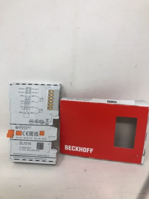 Beckhoff 4X Digital Input 24VDC IOUS 4 CH 3454441