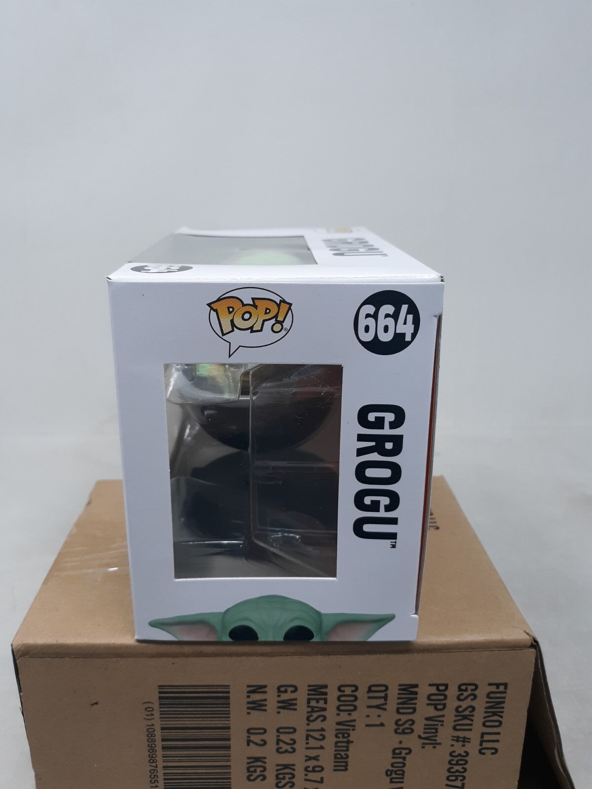 Funko Pop! Vinyl: Star Wars - Grogu #664 W/Protector