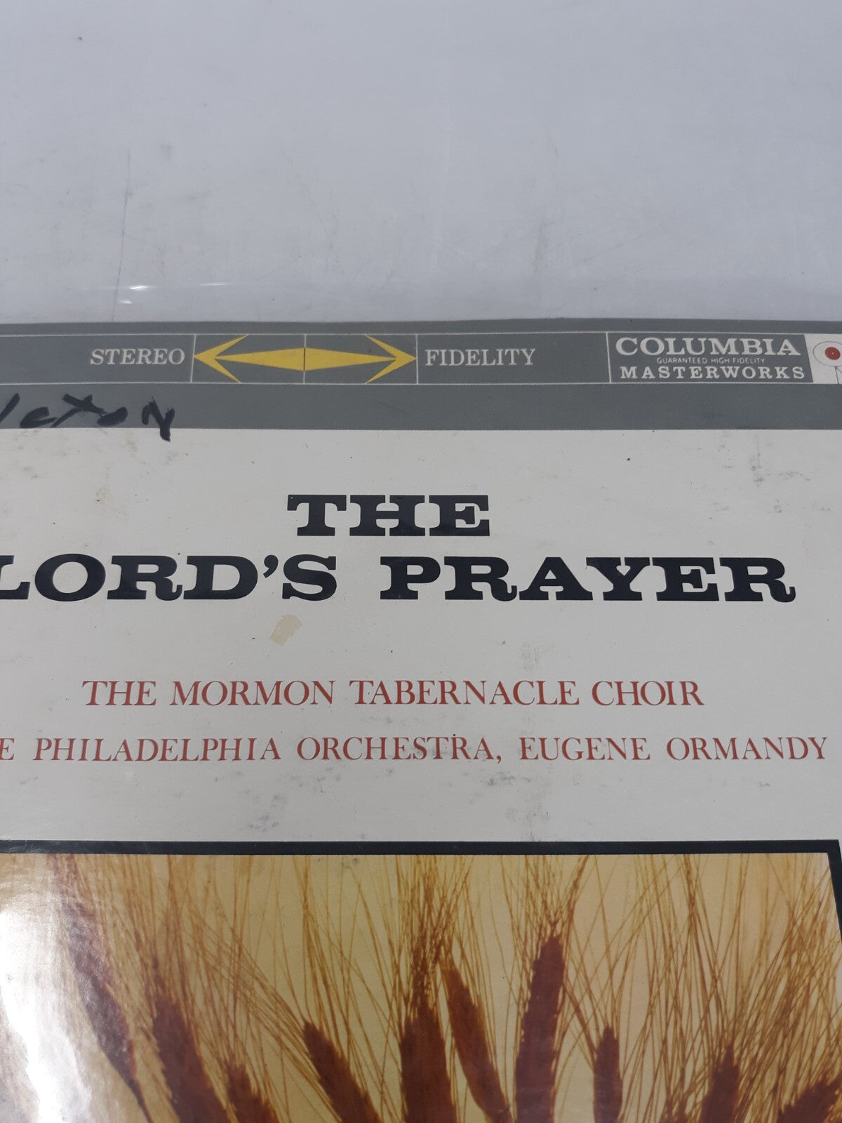 THE LORD'S PRAYER Mormon Tabernacle Choir Philadelphia Orchestra Eugene Ormandy