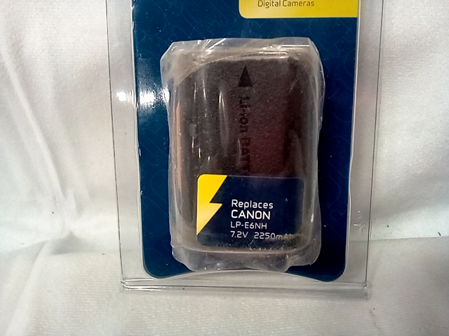 Watson Lp-e6nh Lithium-ion Battery Pack (7.2v, 2250mah) - RNAB08R82TT16 - Replac