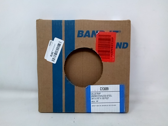 Band-It C13699 Valustrap 200/300 Stainless Steel 100ft