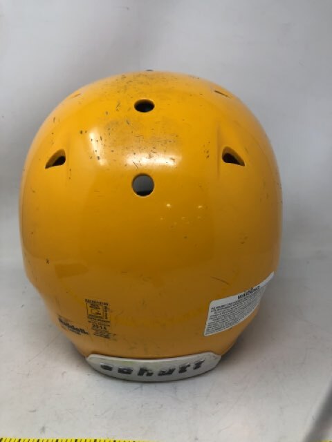 Schutt Recruit Hybrid Youth Large Football Helmet Yellow