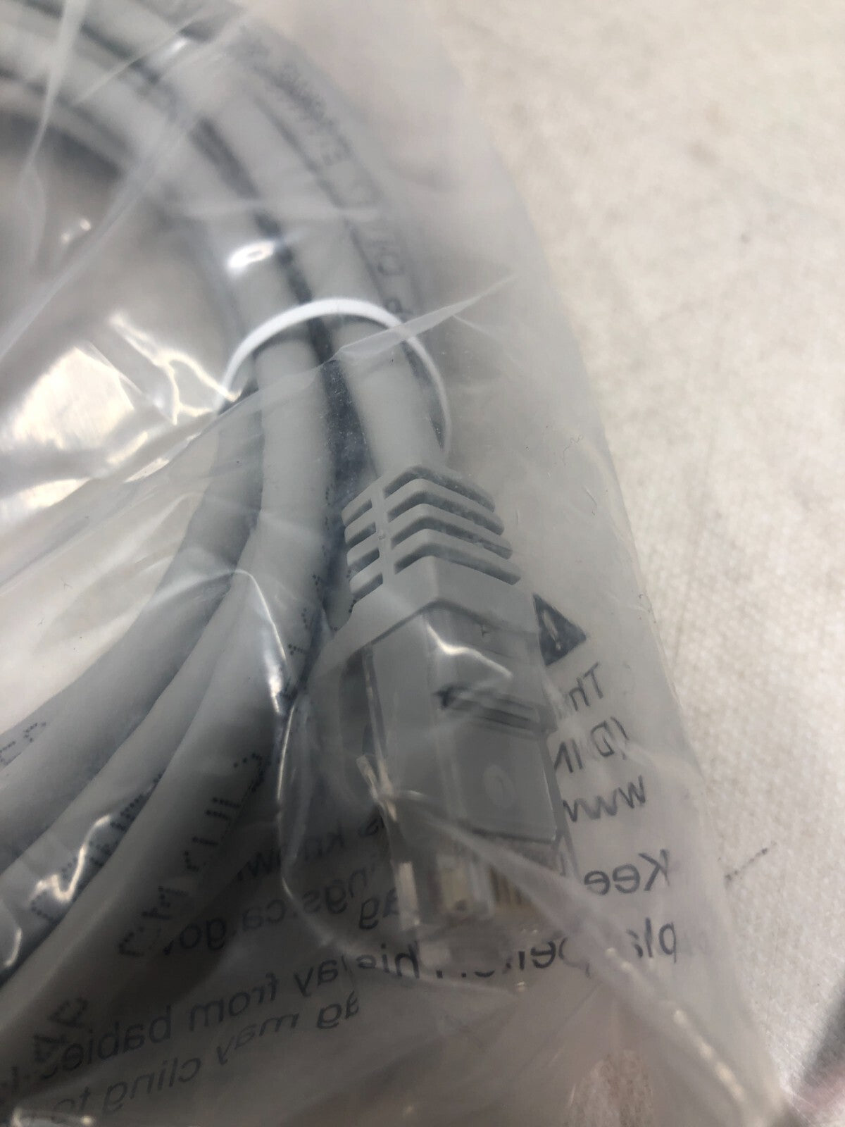 Monoprice FLEXboot Series 14' 24AWG Cat6 UTP Ethernet Network Cable Gray 109800