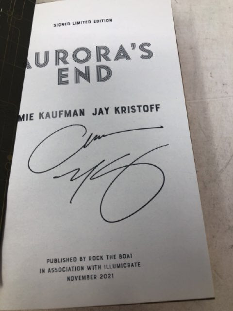 Aurora’s End - Signed Special Illumicrate Edition - Amie Kaufman & Jay Kristoff
