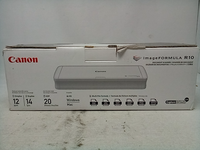Canon imageFORMULA R10 Portable Document Scanner