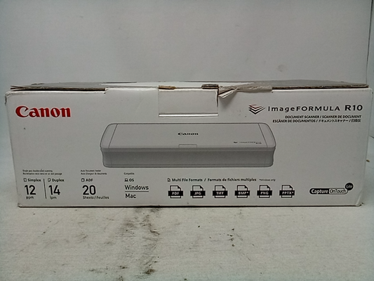 Canon imageFORMULA R10 Portable Document Scanner