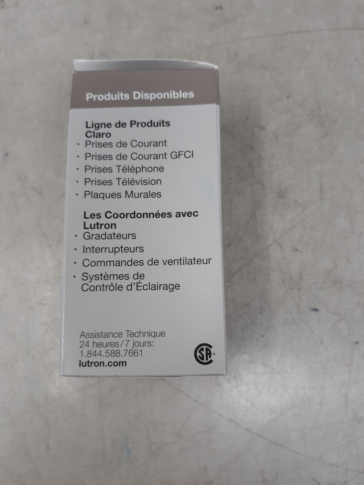 Lutron Claro On/Off Switch 15-Amp/3-Way CA-3PS-WH White