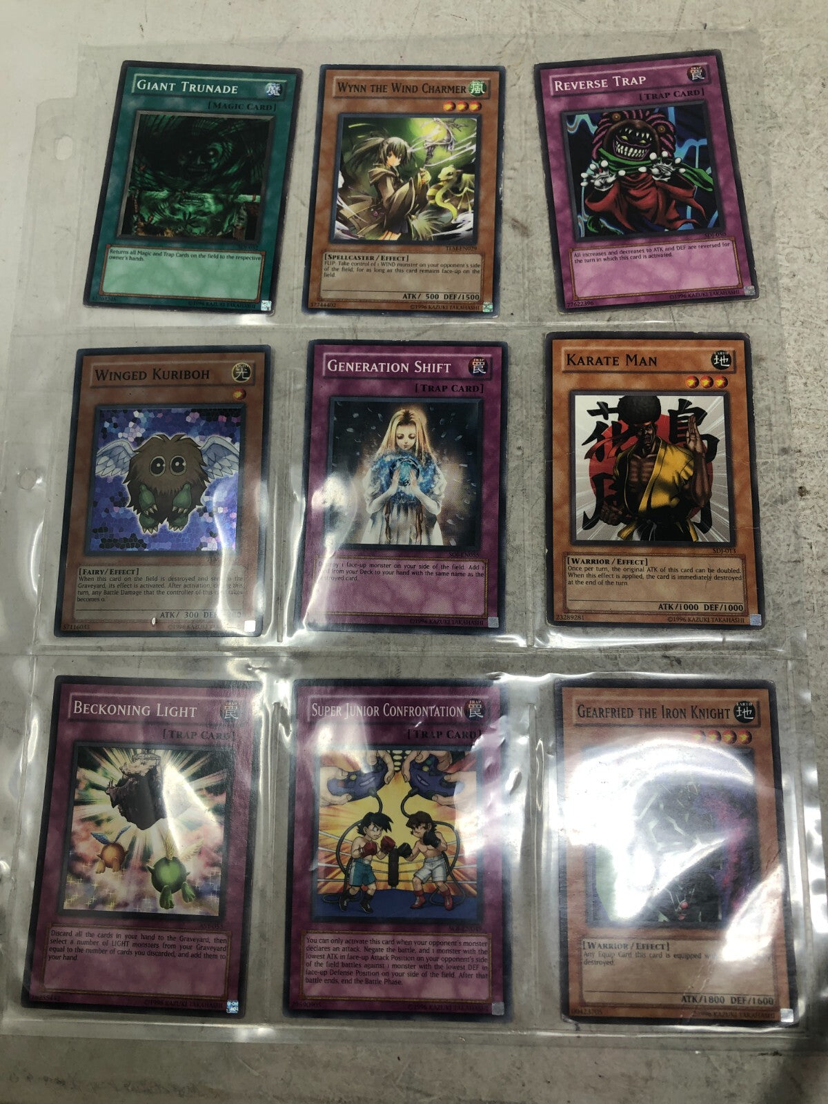 Assorted Yu-Gi-Oh Trading Card Game Cards