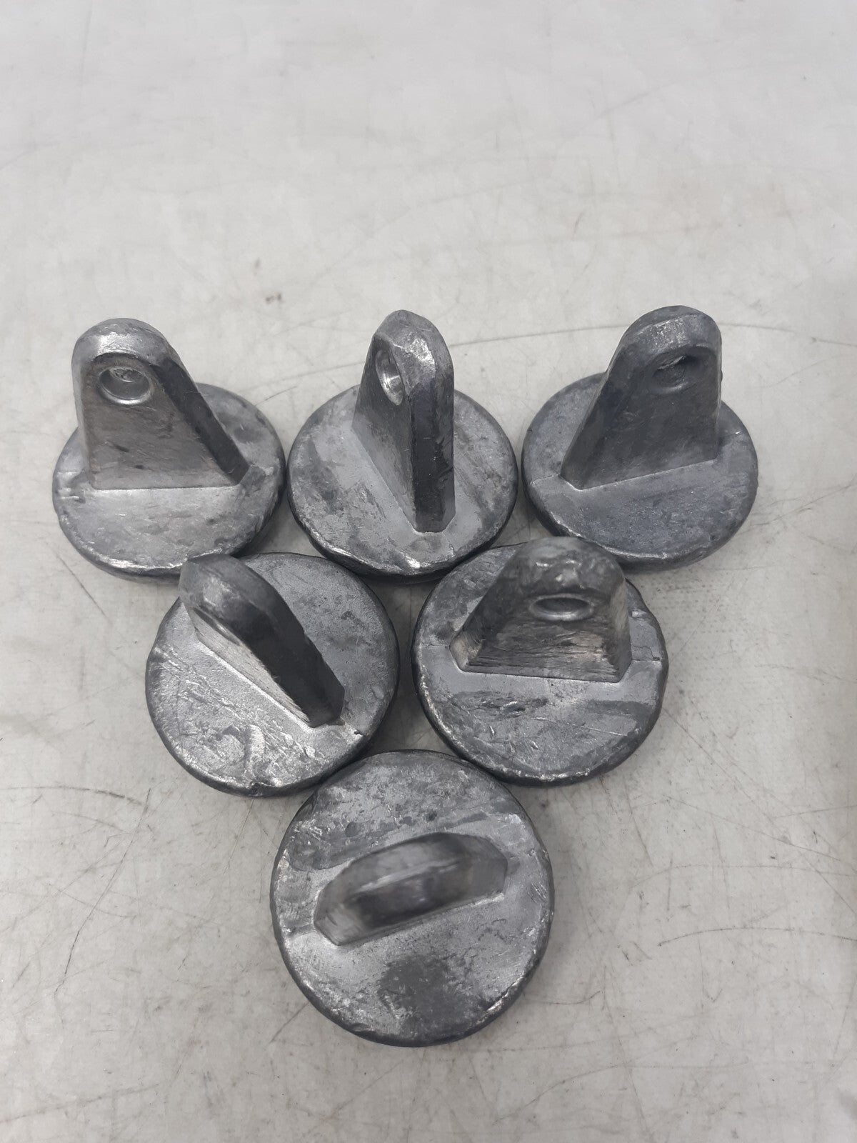 Mushroom Anchors A800M 8oz Boat Kayak Canoe Anchor Weights Lot of 6