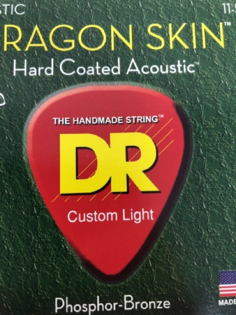 K3 Coated DRAGON SKIN DSA-11 Acoustic String Set  Custom Lite  11-50