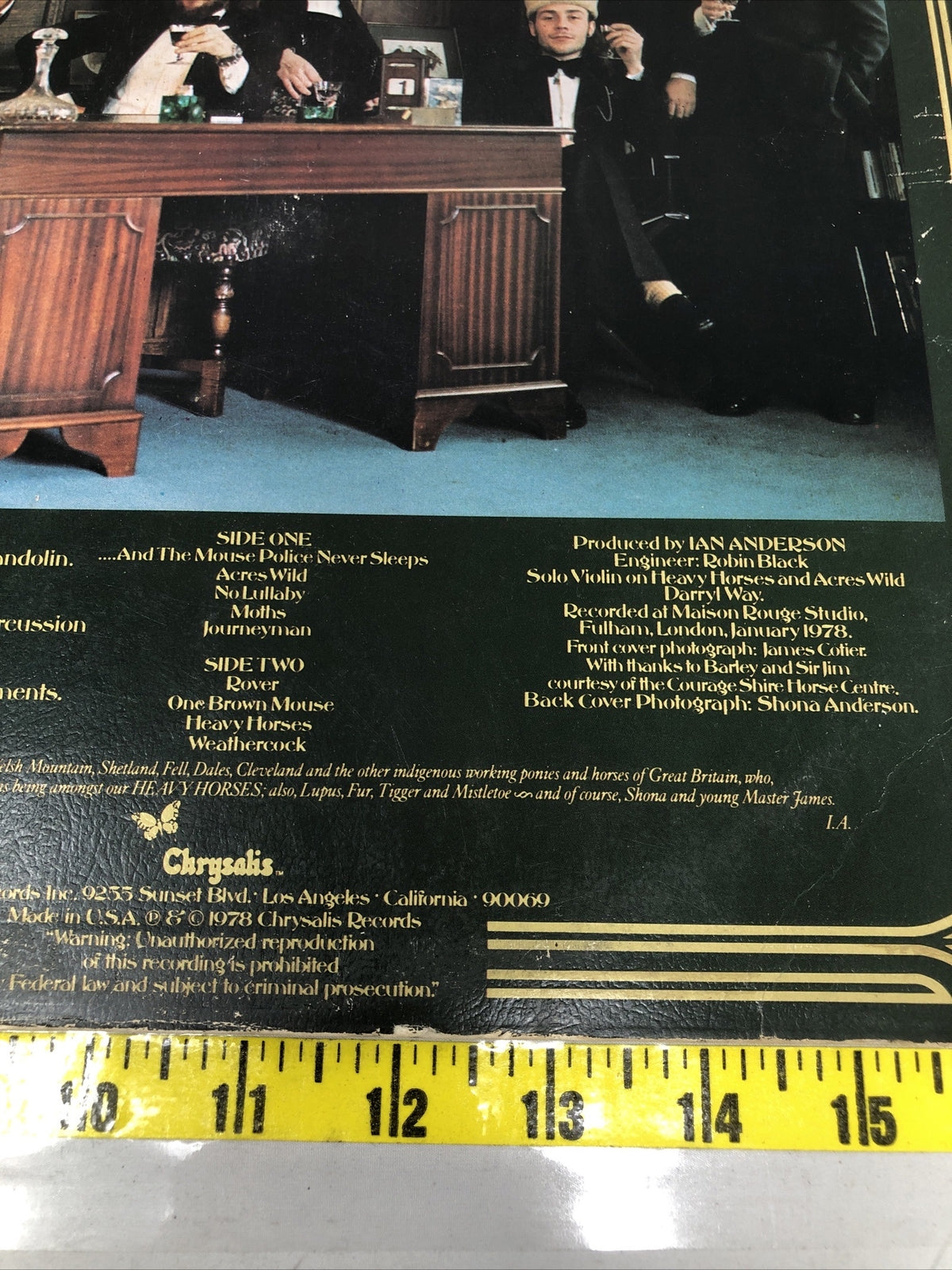 Heavy Horses Jethro Tull Vinyl