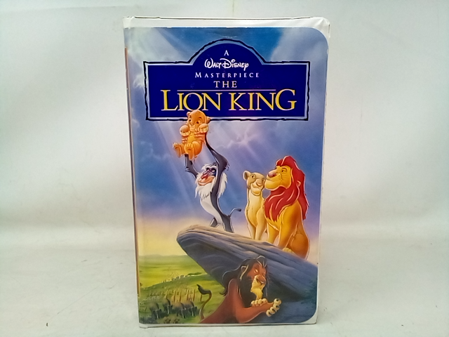 The Lion King VHS 1995 Disney Masterpiece Collection Vintage