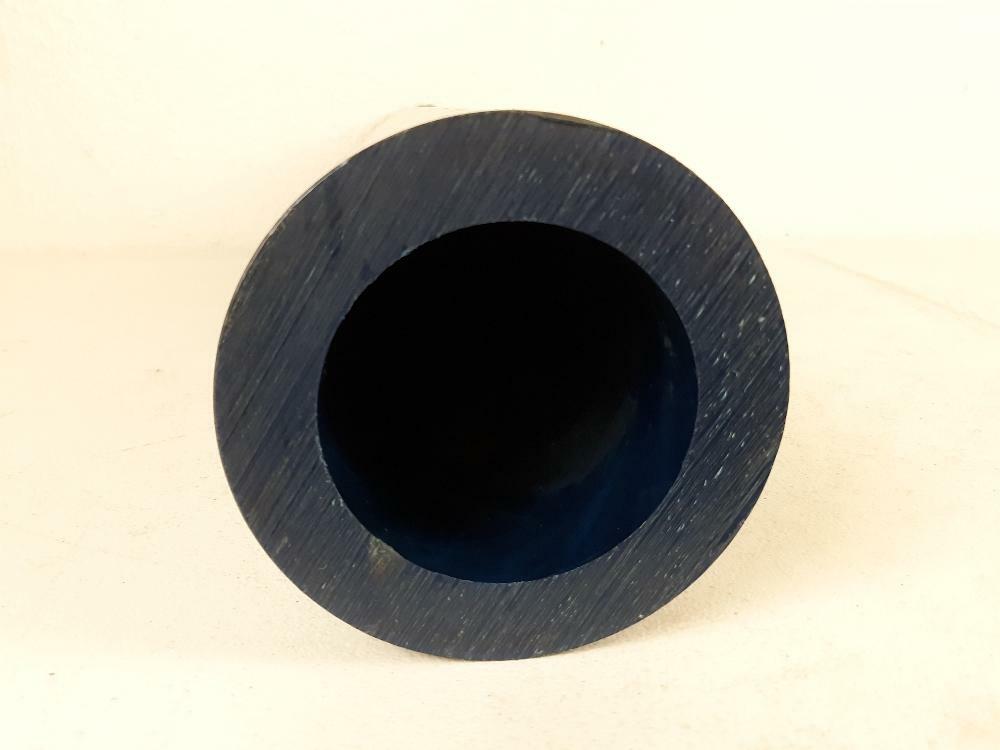 Mitsubishi Chemical Advanced Material Nylatron GSM Blue PA6 Tubular Bar 5x3.5x26