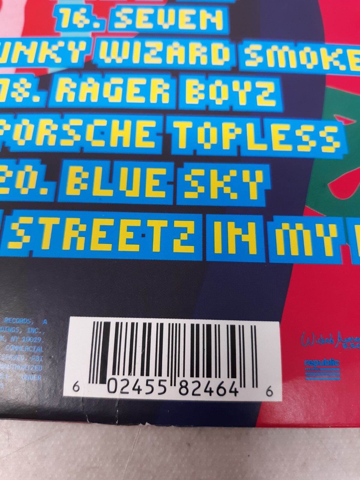 KID CUDI INSANO Translucent Red Vinyl 2LP Record Long Beach