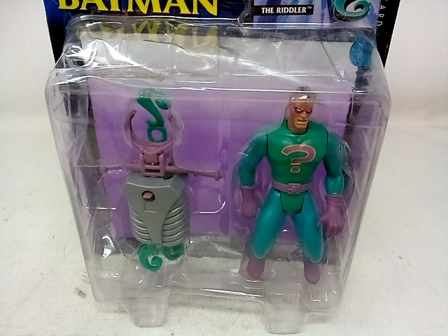 Legends of Batman The Riddler with Firing Question Mark Launcher figure