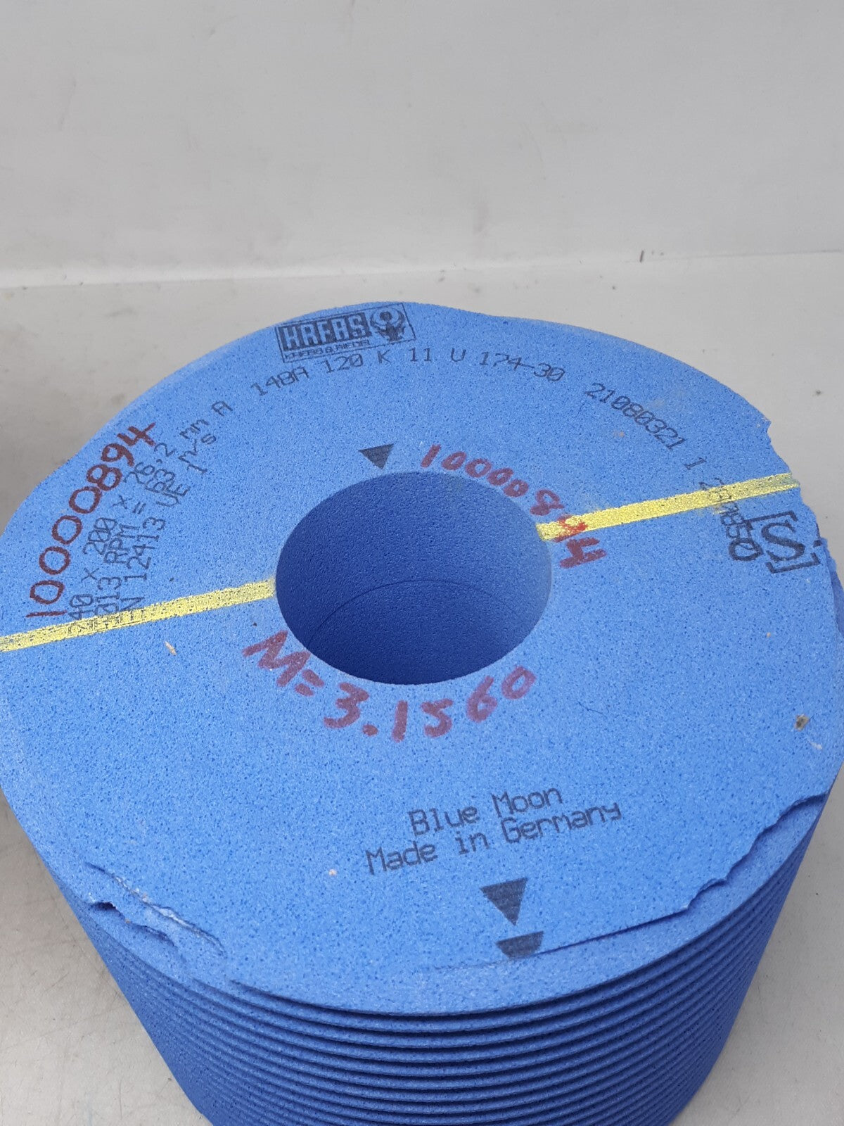 300mm HRFAS 10000894 Worm Grinding Wheel