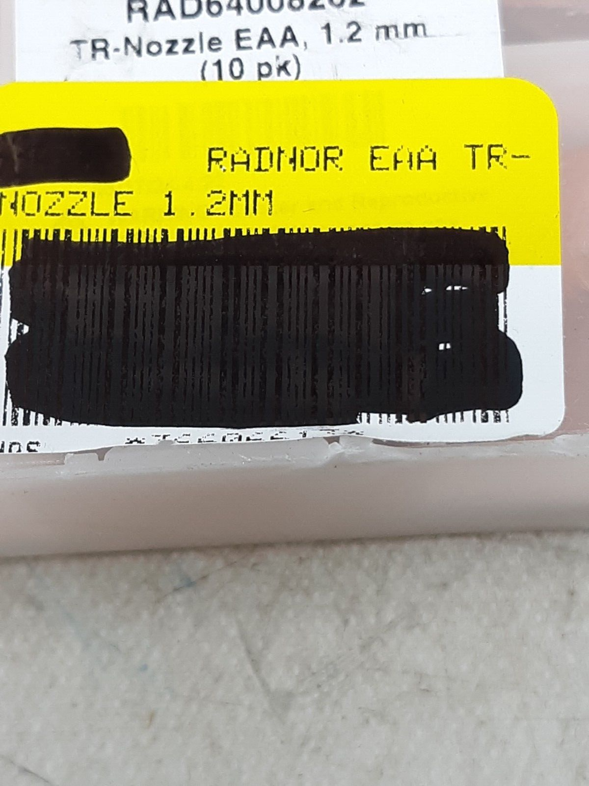 Lot of 12 RADNOR 2 mm Copper TR - Nozzle EGL For Trumpf CO2 Laser Torch