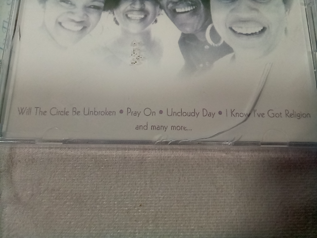 The Staple Singers - in the Spirit  CD - Small Crack in Case