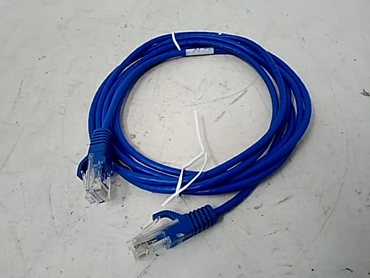 01080 7 Ft. Cat6 Snagless Unshielded UTP Slim Ethernet Network Patch Cable, Blue