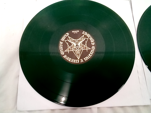 Lot of 2 Rabid Death's Curse 2 LP vinyl Record - Green