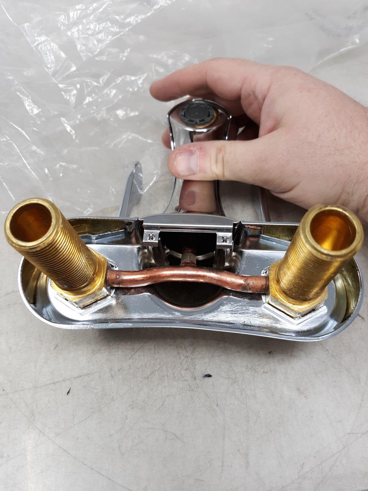 Delta Centerset Bathroom Faucet 2-Handle Chrome