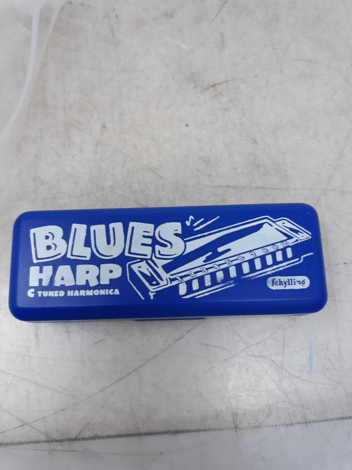 Lot of 4 Blues Harmonica With and Without Case Music Toys