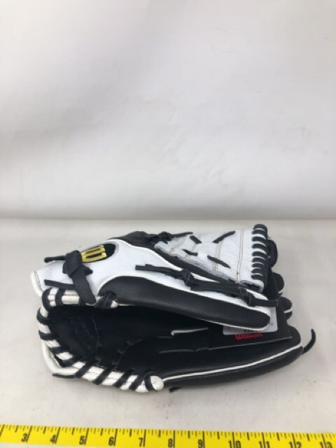 Wilson 12" A550 Siren Fastpitch Glove Black/White - Softball Mitt