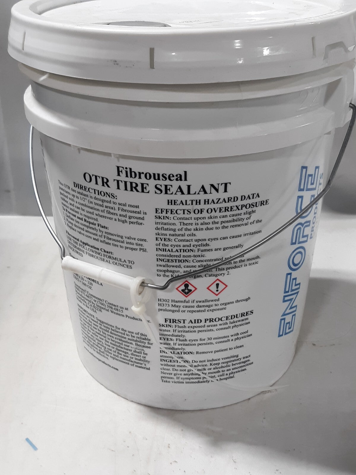 TC417 Fibrouseal OTR Tire Sealant 5-Gallon