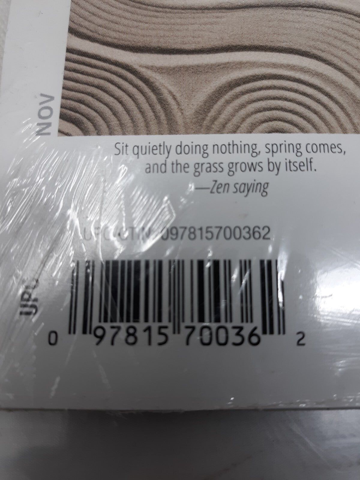 Mindful Living | 2024 12x24" Monthly Square Wall Calendar