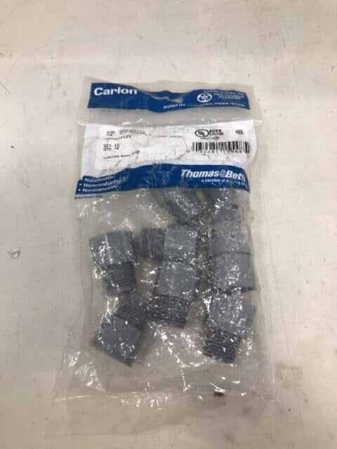 Carlon E943D10 Thomas & Betts Male Adapter 1/2" 10 Qty.
