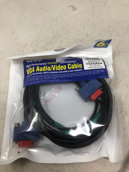 QVS Ultrathin VGA/Audio Cable