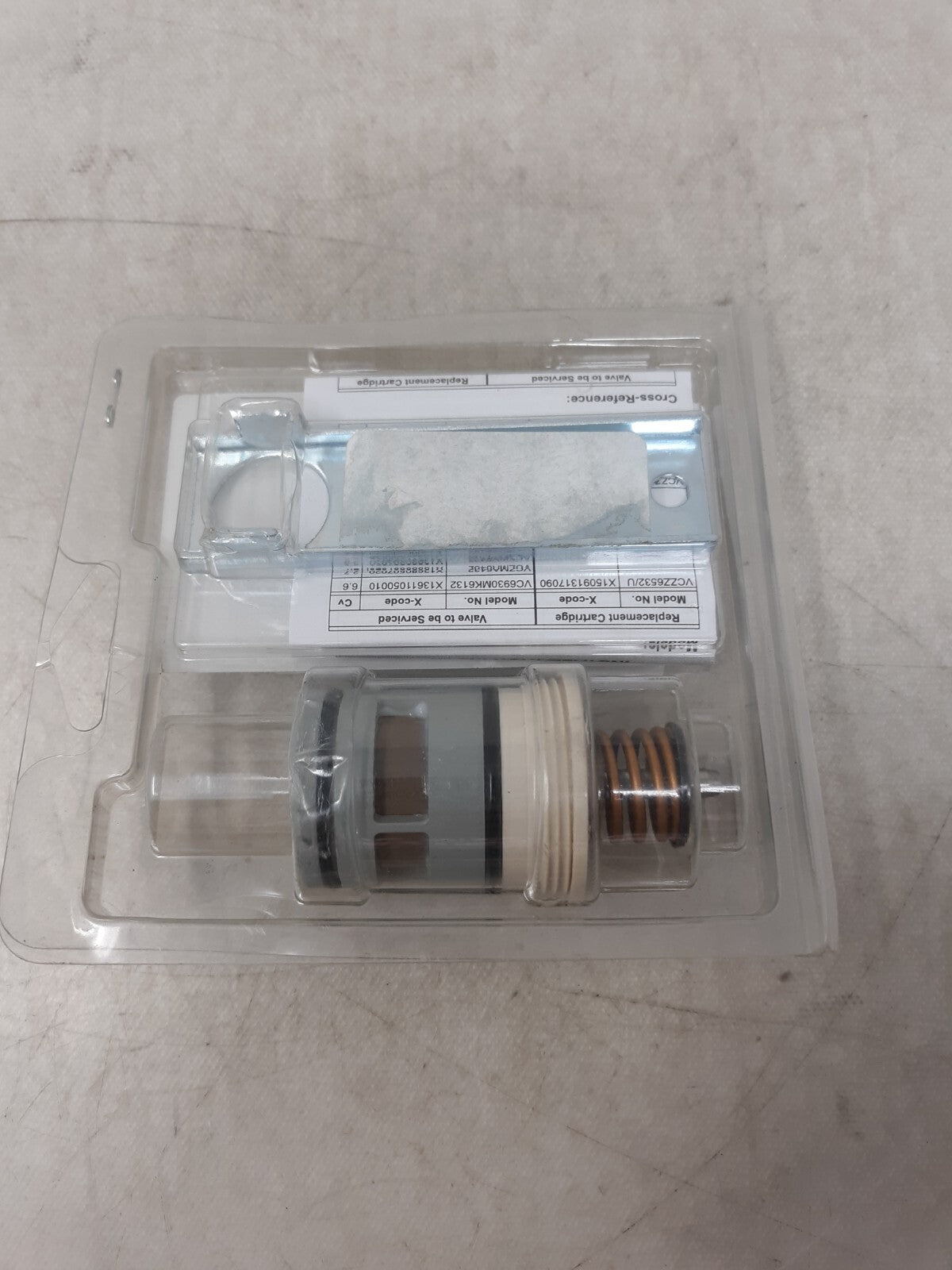HONEYWELL CARTRIDGE REVISION VALVE 3 THREE WAYS ART. VCZZ6000 / U BUDERUS vczz60