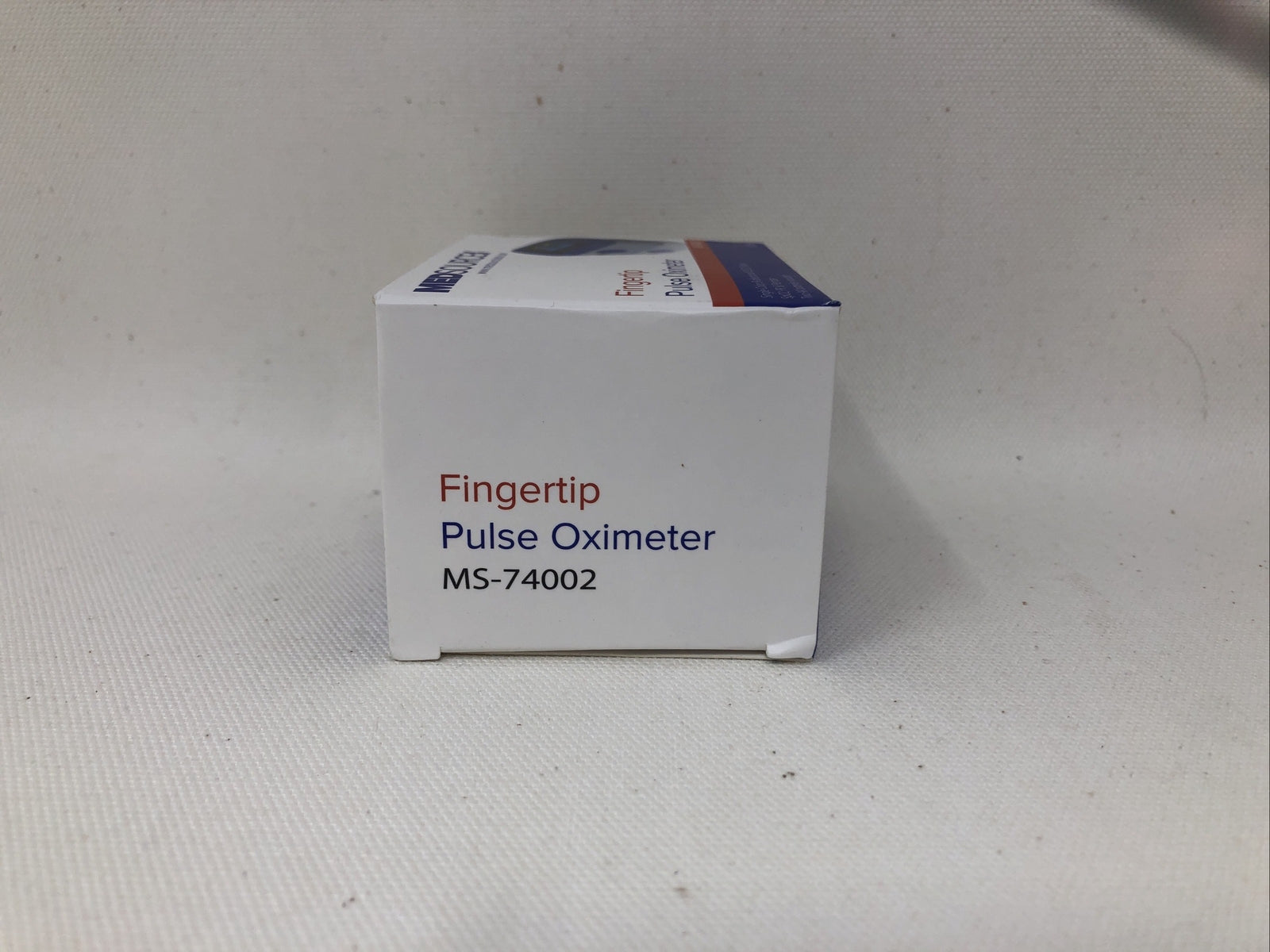 NEW MEDSOURCE Fingertip Pulse Oximeter Fingertip, Blue OLED Display - MS-74002