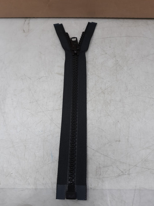 YKK VFOL-106 DA EJ 11/16 GOV Black Zipper 11" Lot of 50