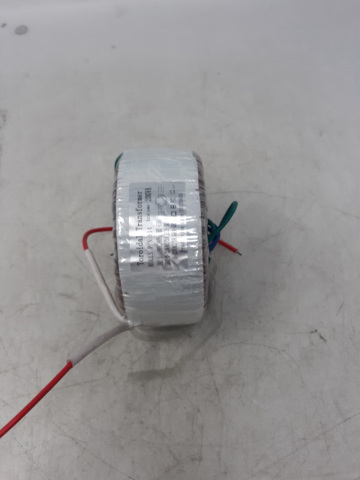 Toroidal Transformer 200VA 0–115V to Dual 0–33V @ 3A Output – Rolls P/N: 814