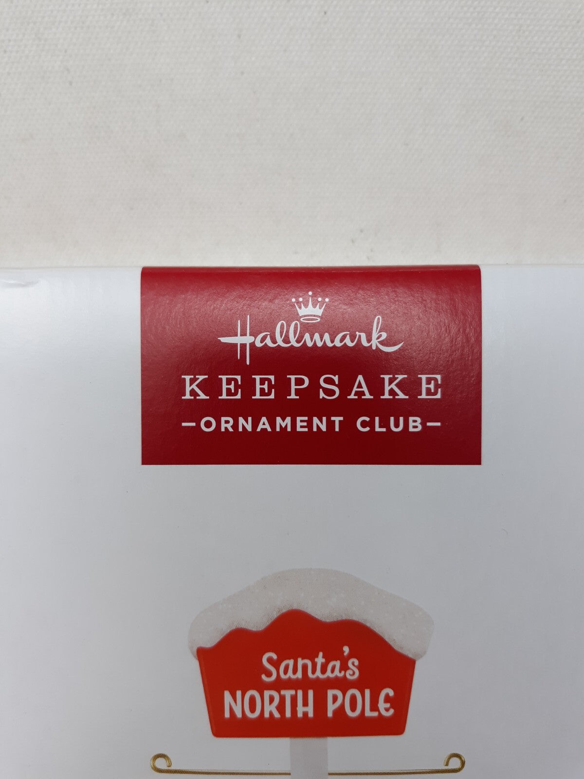 2024 Hallmark North Pole Display Stand - For Miniatures - Ornament Club