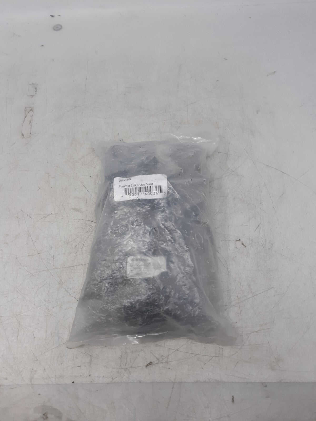 Pyramid Sinkers 3 oz Lead Fishing Weights Lot of 53