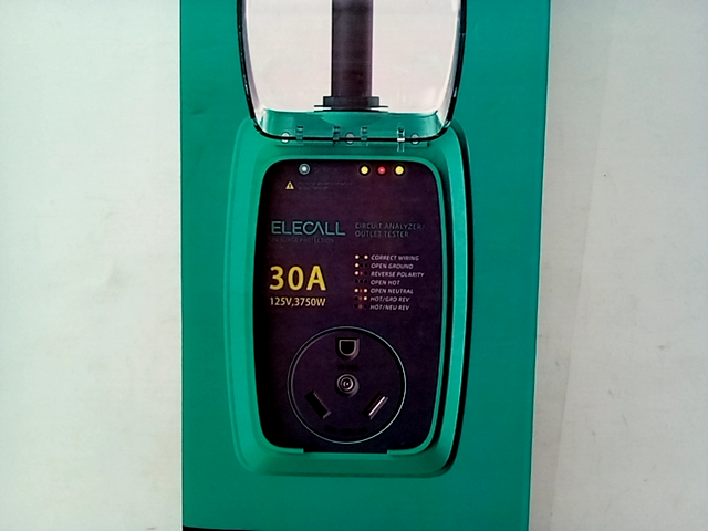 Elecall RV Surge protection with circuit analyzer ESPD Series