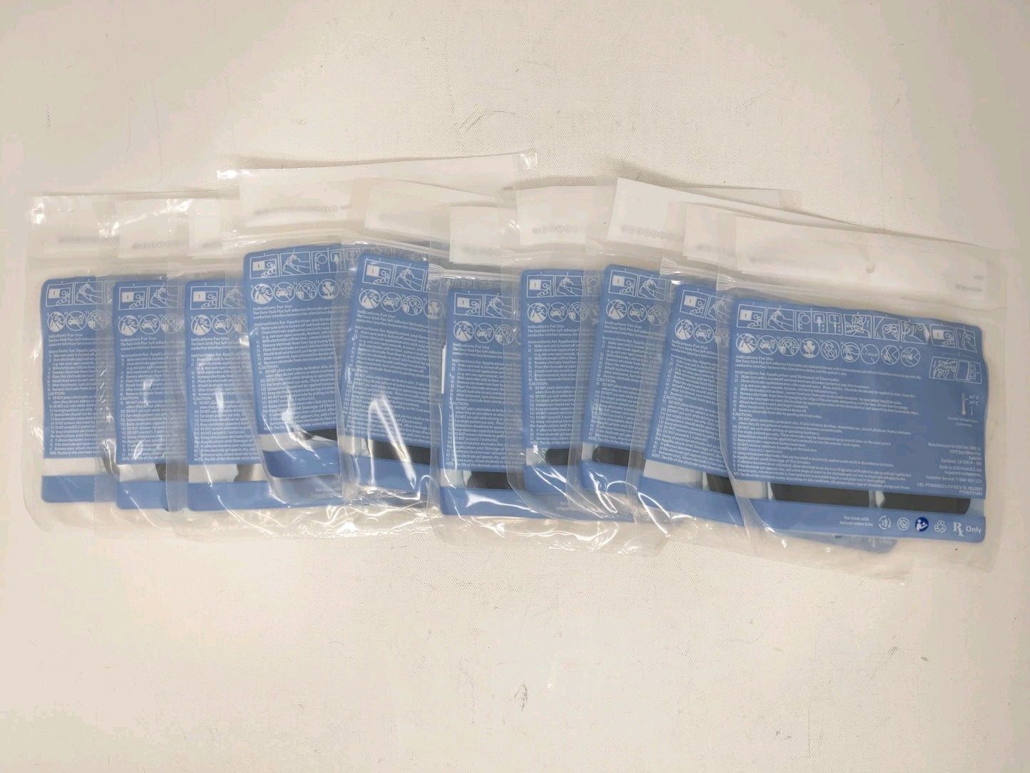 Chattanooga 42181 Dura Stick Plus Electrode 2x3.5” Rectangle 10 pkgs. of 4 = 40