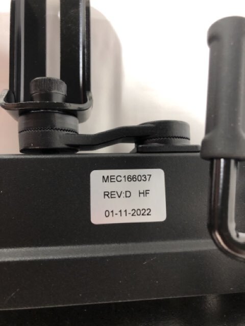 Tru-Balance Legrest Center Mount Foot Platform w Mounting Hardware 527387