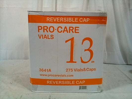 Pro Care - Vials 13 275 Vials &caps