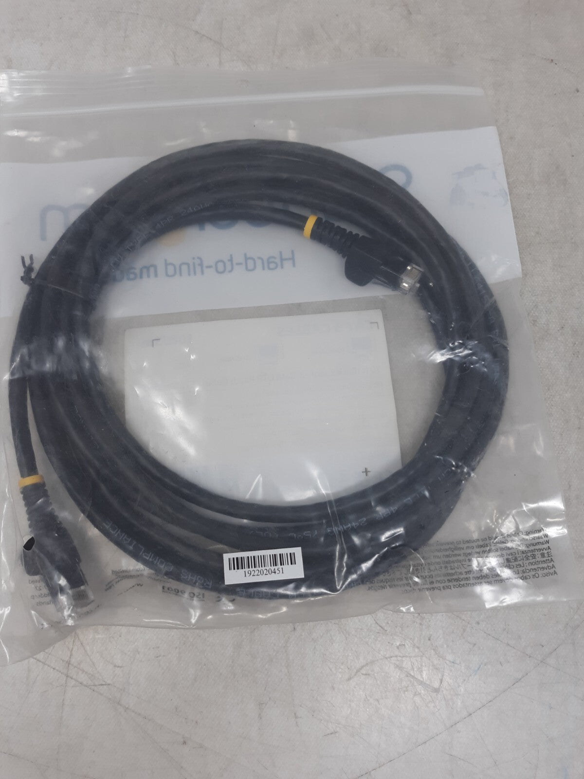 StarTech 10 ft Black Snagless Cat6 UTP Patch Cable