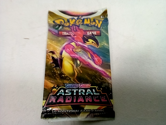 Pokemon Sas10 Astral Radiance Booster Pack Game Cards - 816392-PRODUCT, Sword an